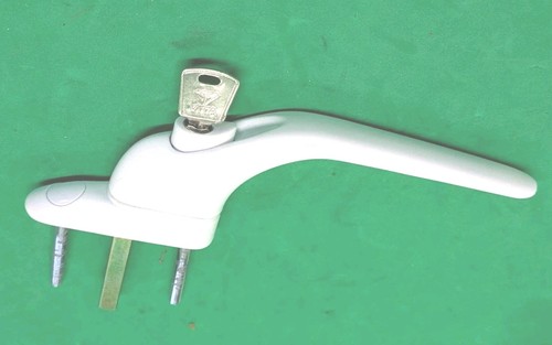 Vita white push button upvc - white,