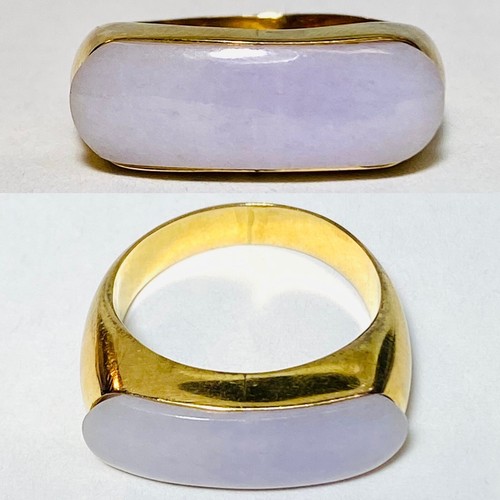 18k yellow gold lavender - 18k,