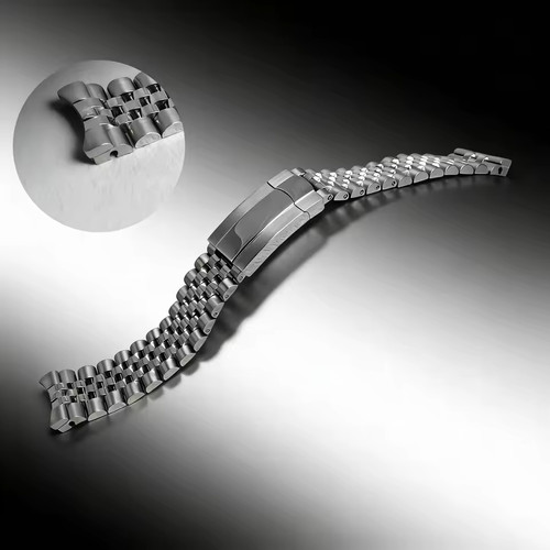 21mm stainless steel jubilee - stainless,