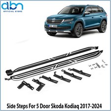 Running Boards Side Steps for 5 Door Skoda Kodiaq 2017 - 2024 Advanced OE Style