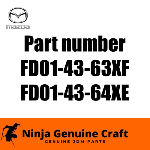 Oem mazda brake pipe - air, duct