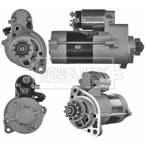 Borg beck starter motor 12v - borg,