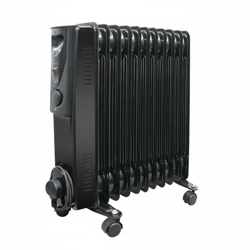Fin oil filled - filled, radiator