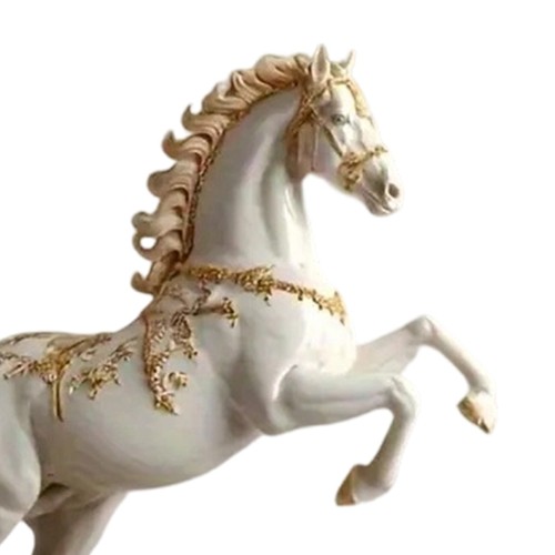 Acrylic horse statue - acrylic,