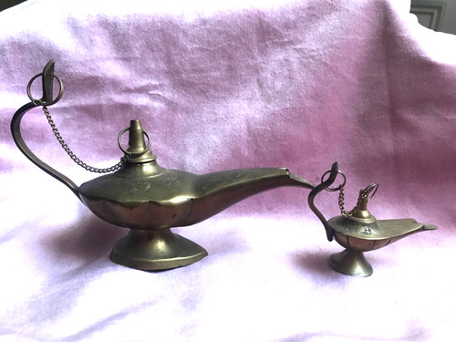 Vintage aladdin genie oil - 2,