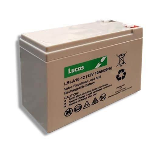 Lucas batteries 12v 10ah - lucas,