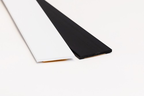 Pvc flat bar self - bar, adhesive