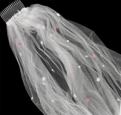 Veil comb wedding hen - veil,