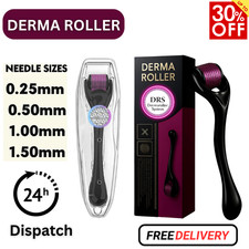 DERMA SKIN ROLLER 540 TITANIUM MICRO NEEDLE HAIR REGENERATION HAIR&BEARD GROWTH