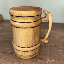 Wooden Tankard Beer Barrel