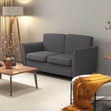 HOMCOM Double Seat Sofa Linen