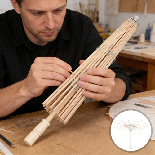 Oil paper umbrella stand - ,