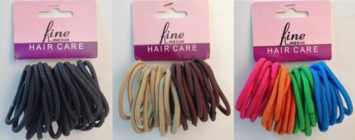 Hair elastic bands snag free - elastic, bands,