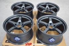 Rays Gram Lights Wheels 57CR 18x9.5" ET38 5x114.3 Gun Blue II Set of 4