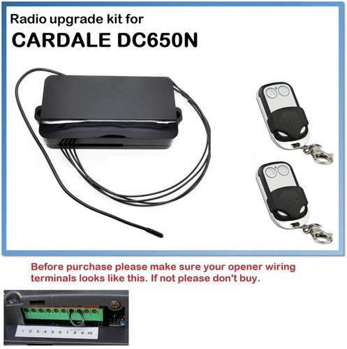 Upgrade kit for garage opener - upgrade,