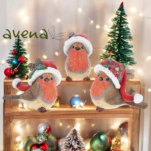 Set three robins christmas - of,