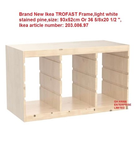 Ikea trofast frame light white - frame,light,