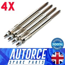 4x Heater Glow Plugs For Chevrolet Aveo Suzuki Swift Chrysler Ypilson 1.3 D DDiS