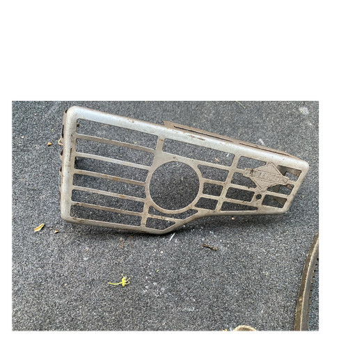 Hayter metal guard silver lawn - metal,