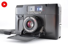 [Exc+5] CONTAX T Black Rangefinder 35mm Film Camera #3175