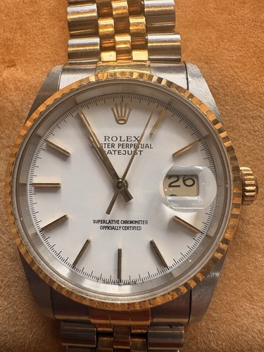 Rolex datejust 16233 steel - rolex,