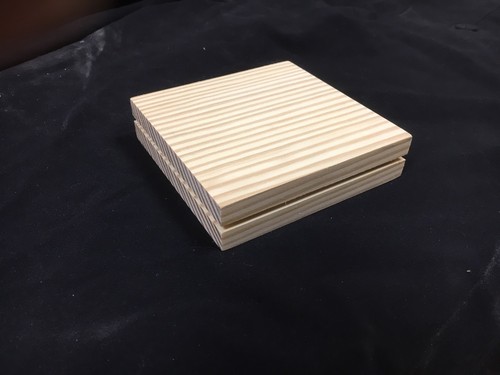Modern solid pine newel - newel, cap