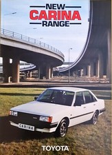 Toyota Carina Brochure 1982