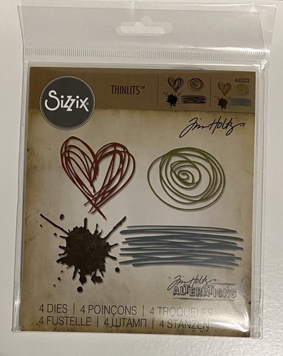 Sizzix thinlits die - die, set