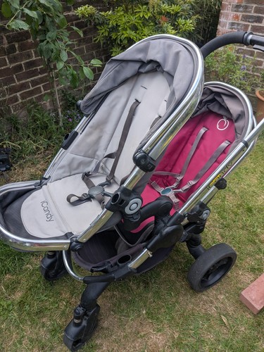 Icandy peach double pram - icandy, /