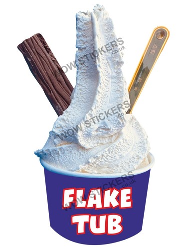Ice cream van - , sticker