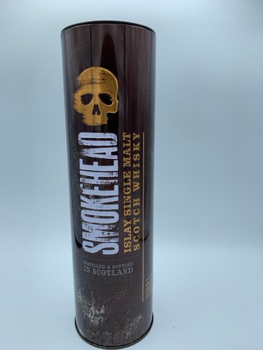 Smokehead whiskey empty - whiskey,