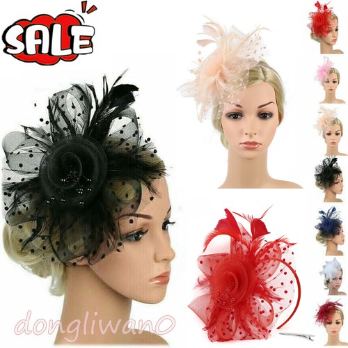 Women fascinator hat cocktail - women,