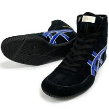 ASICS Wrestling Boxing Shoes EX-EO (Successor to TWR900) Black x Blue x Gold Edg