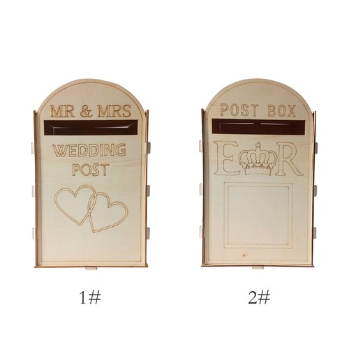Diy wooden wedding mailbox - diy,