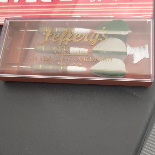 Old vintage jeffery darts - old, jeffery's