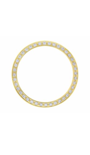 Gold plated lab diamond - plated,