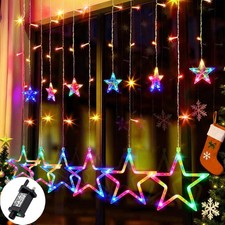 Christmas LED Curtain Star
