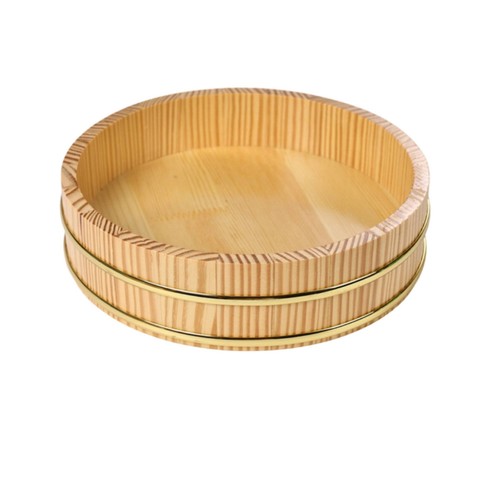 Sushi tub round - wooden, serving