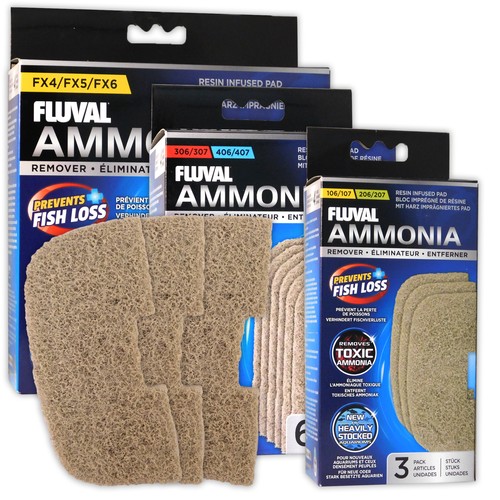 Fluval ammonia remover media - fluval,