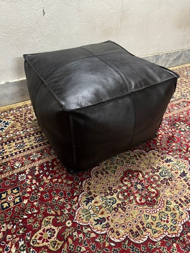 Ottoman home decore - decore, leather
