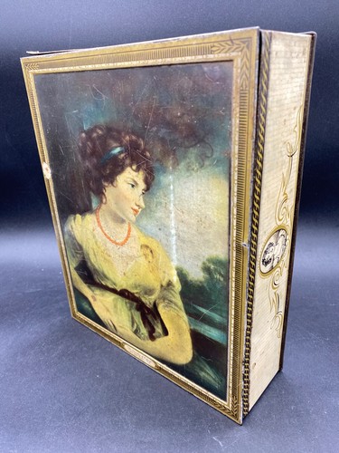 Antique biscuit tin peek frean - antique,