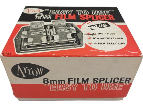 Arrow 8mm 16mm film splicer - arrow,