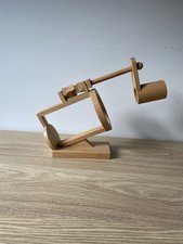 wooden novelty wine bottle