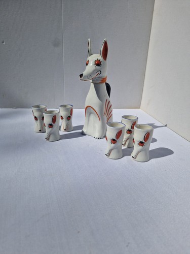 Robj style dog shaped liqueur - dog,
