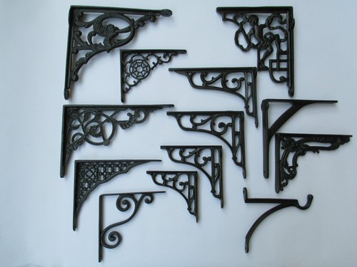 Cast iron shelf - iron, bracket