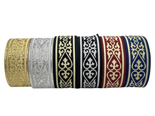 10m jacquard ribbon trim - 10m, ribbon/trim