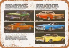 METAL SIGN - 1969 Dodge
