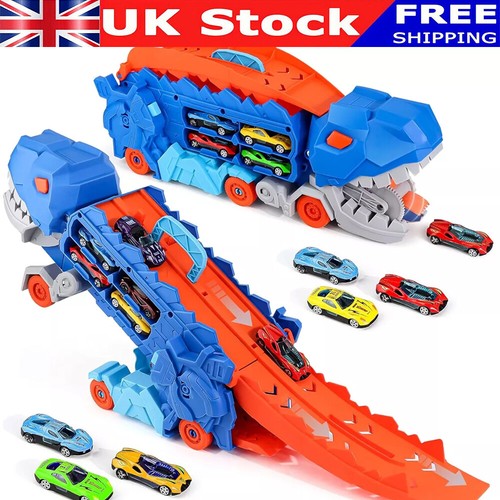 Dinosaur transport truck car - truck,