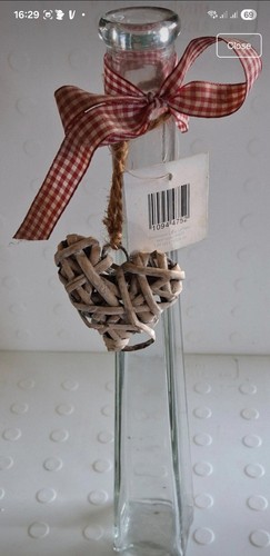 Decorative glass bud vase - decorative,