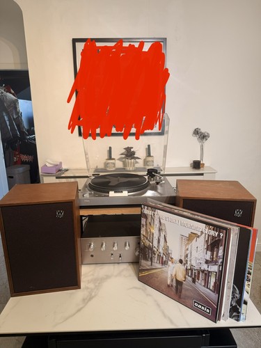 Vintage setup sansui - hi-fi, setup-